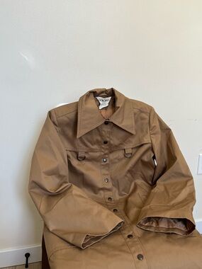 Vintage Trench coat Brand Galliano 1970s 1980s.